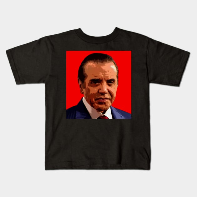 Chazz Palminteri Kids T-Shirt by oryan80